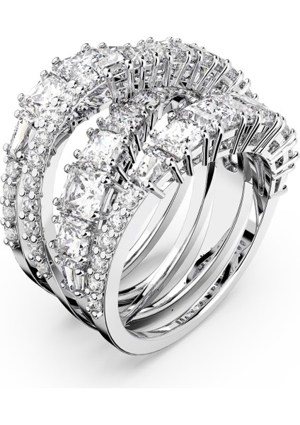 Swa Hyperbola Tarz Kesişimli Rodyum Kaplama Yüzük fiyatları