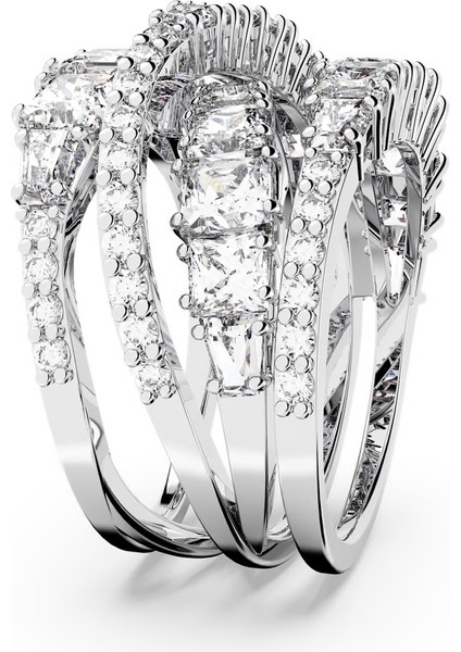 Swa Hyperbola Tarz Kesişimli Rodyum Kaplama Yüzük fırsatları