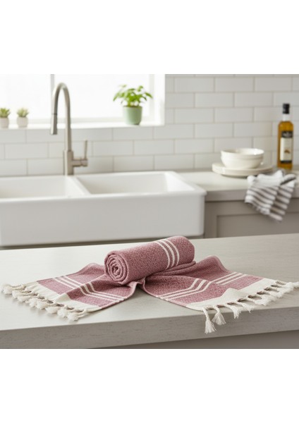 5 Adet Yüksek Emici Pamuk Mutfak El Bezi Havlusu Seti 30X50 Cm. fiyatları