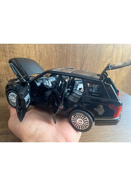 Range Rover Diecast Araba Lisanslı 6 Kapı Açılır Sesli Işıklı Range Rover Velar Diecast Model Araba fiyatları