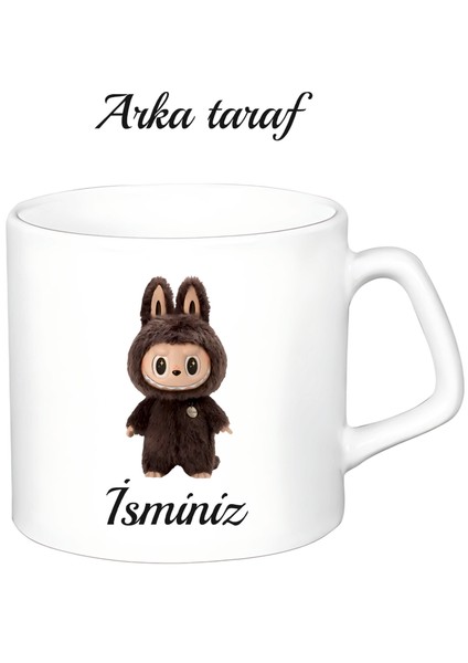 Kişiye Özel Labubu Beyaz Afilli Kupa Bardak fiyatları