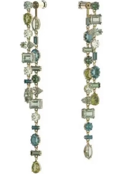 Swa Gema Yeşil Damla Küpeler fiyatları