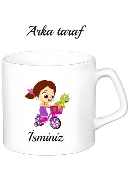 Kişiye Özel Niloya Beyaz Afilli Kupa Bardak fiyatları