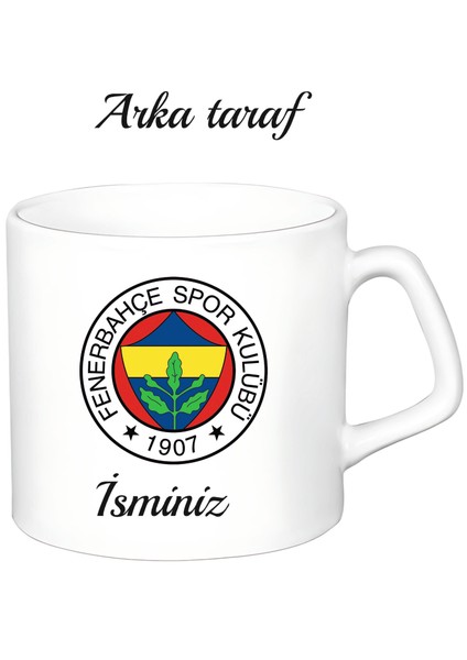 Kişiye Özel Fenerbahçe Beyaz Afilli Kupa Bardak fiyatları