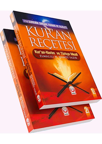 Kur’an Reçetesi Kitabı 2 Cilt- 114 Surenin Sırları Esrarı ve Fazileti