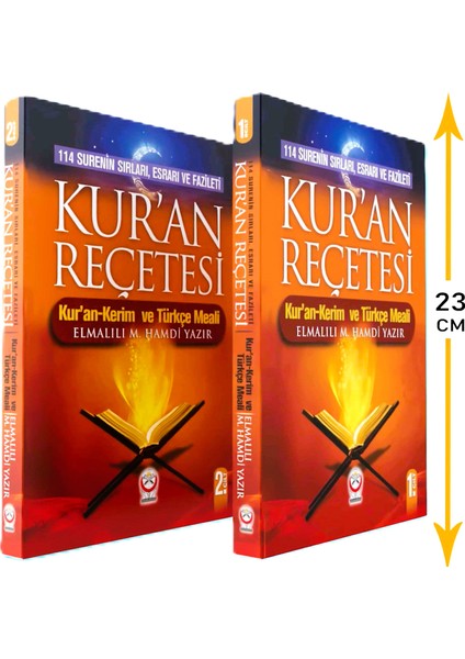 Kur’an Reçetesi Kitabı 2 Cilt- 114 Surenin Sırları Esrarı ve Fazileti fiyatları