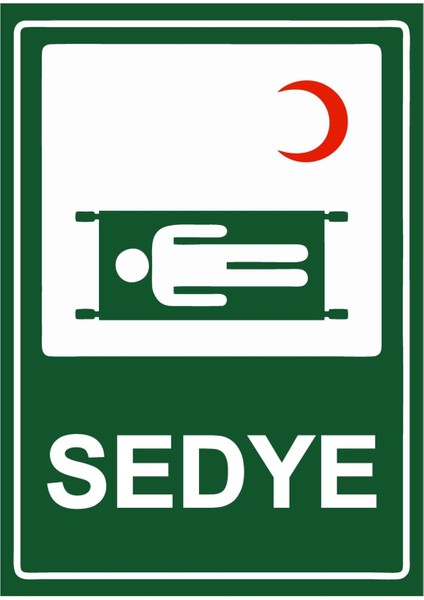 Sedye Isg Uyarı Levhası Pvc A5 15X21 cm