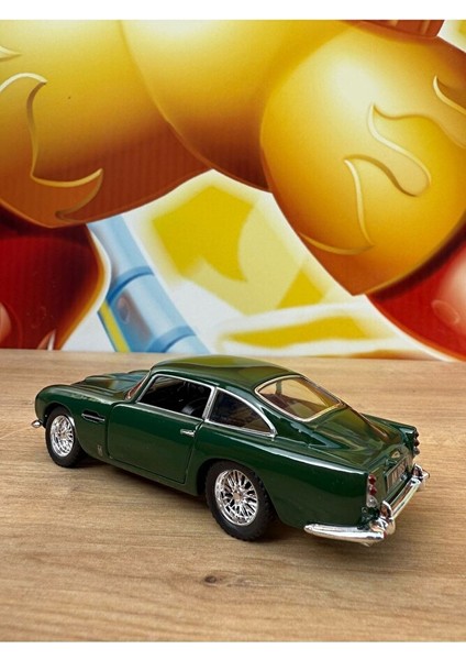 1963 Aston Martin Db5 Diecast Model Araba Kapıları Açılır Çekbırak Aston Martin Diecast Araba Yeşil modelleri