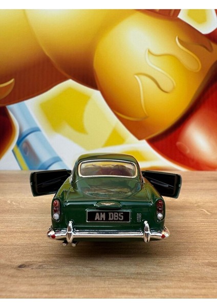 1963 Aston Martin Db5 Diecast Model Araba Kapıları Açılır Çekbırak Aston Martin Diecast Araba Yeşil indirimleri
