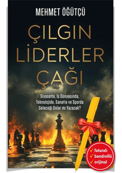 Alfa Kalem+Çılgın Liderler Çağı (Mehmet Öğütçü) Araştırma Inceleme Yeni Destek Kitap