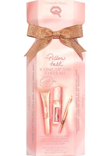 Pillow Talk Iconic Lip And Cheek Kit - Makyaj Seti 7,8 ml fırsatları