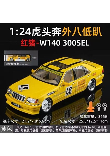 Mercedes Benz S320L Diecast Model Araba Mercedes Benz W140 300SEL Modifiyeli fiyatları