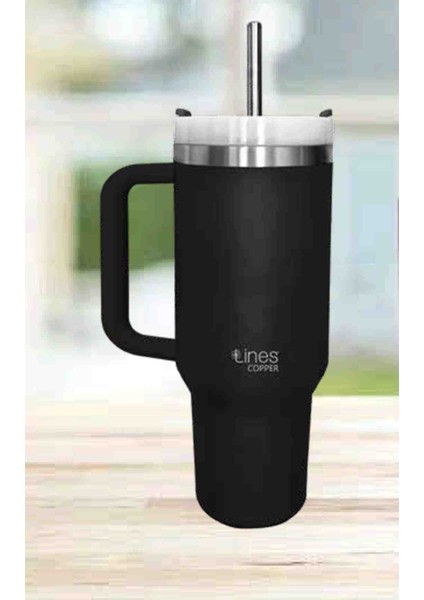 cooper Mood Pipetli Siyah TERMOS900ML