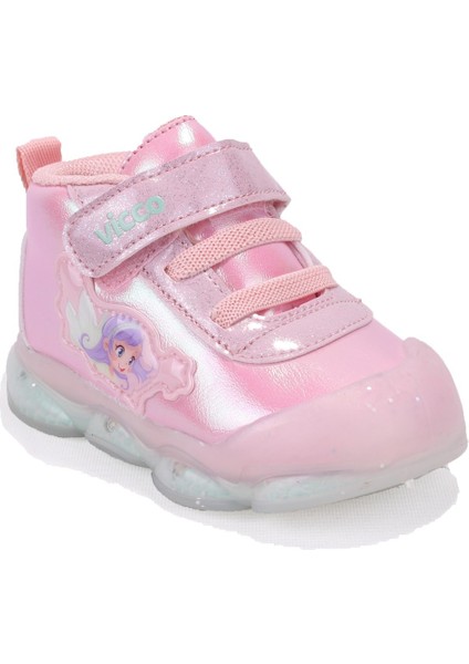 Gemini 946B25K445 Pudra Ortopedik Işıklı Kız Bebe Spor Bot