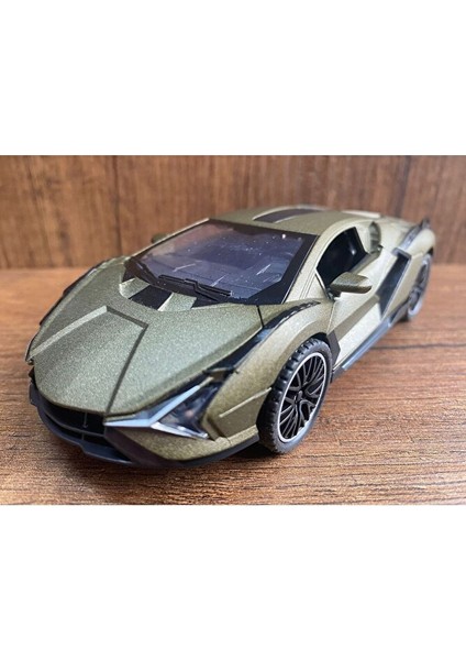 Lamborghini Çek Bırak Model Araba Lamborghini Veneno Diecast Araba Kapı Bagaj Kaput modelleri