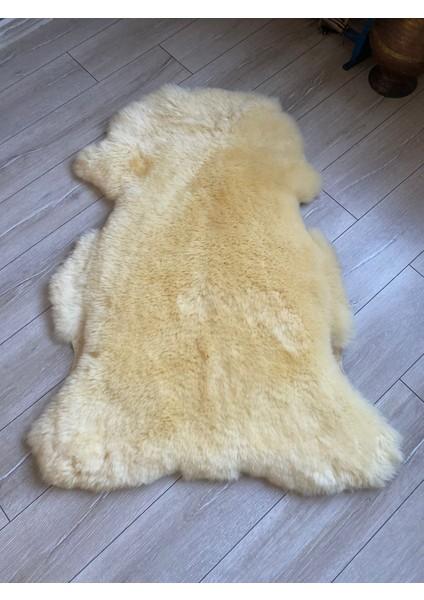 Medikal Hakiki 100% Koyun Derisi Post Halı 110X80 cm – Doğal Kürk – Yumuşak & Isı Yalıtımlı indirimleri