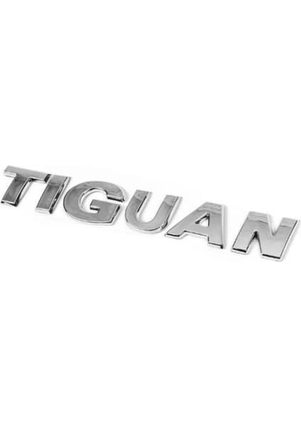 " Tıguan " Krom Bagaj Yazısı Tıguan 2008>2012