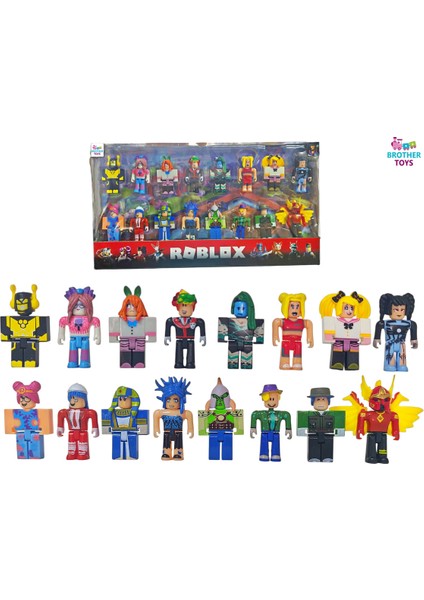 Roblox 16'lı Eklemleri Oynayabilen ve Çıkabilen Kaliteli Figür Oyuncak