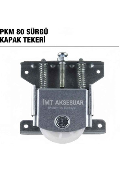Pkm 80 Sürgülü Dolap Kapağı ve Gardrop Sürgü Kapağı Tekeri