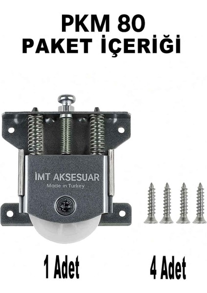 Pkm 80 Sürgülü Dolap Kapağı ve Gardrop Sürgü Kapağı Tekeri modelleri