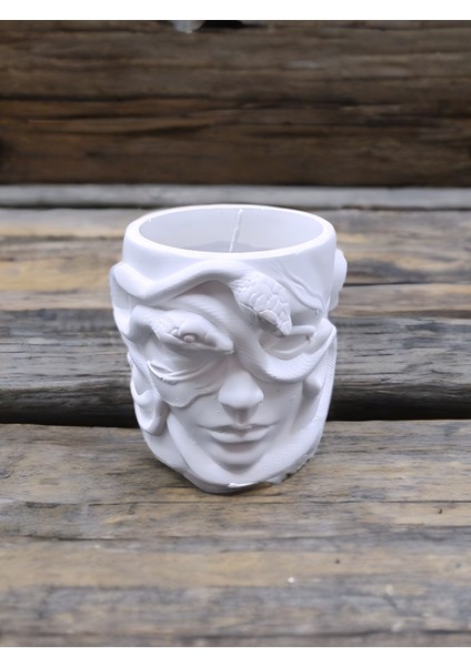 Dekoratif Medusa Figürlü Hoş Kokulu %100 Doğal Soya Mum Sanatsal ve Özgün Tasarım | Ev ve Ofis Dekorasyonu, Koleksiyonluk Ürünler, Özel Günler ve Fotoğraf Konseptleri Için Şık ve Güçlü Hediyelik fiyatları