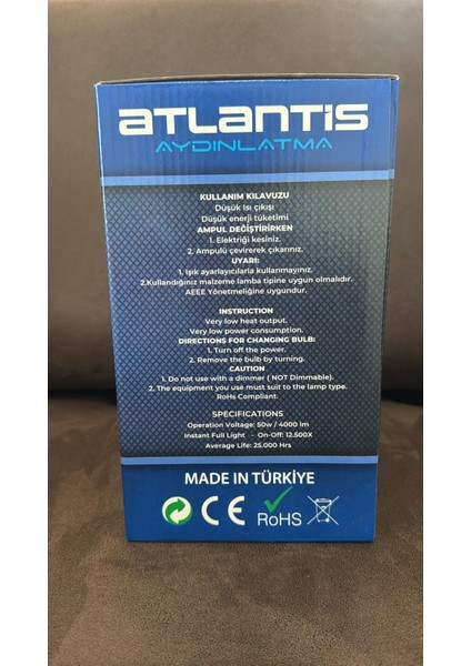 50W 4000LM E27 Torch LED Ampul fiyatları