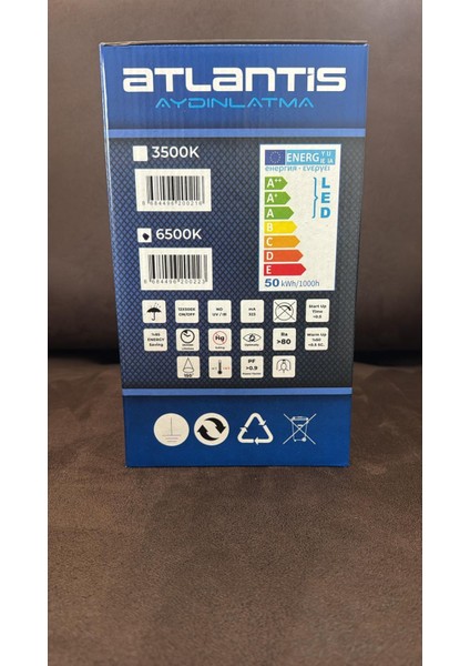 50W 4000LM E27 Torch LED Ampul modelleri