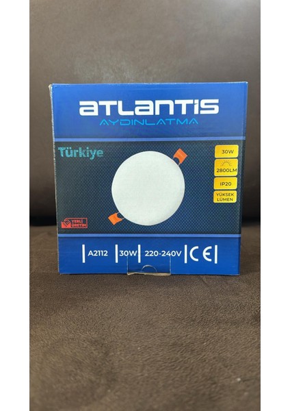 Atalntis 30W Sıva Altı&üstü Spot LED Panel modelleri