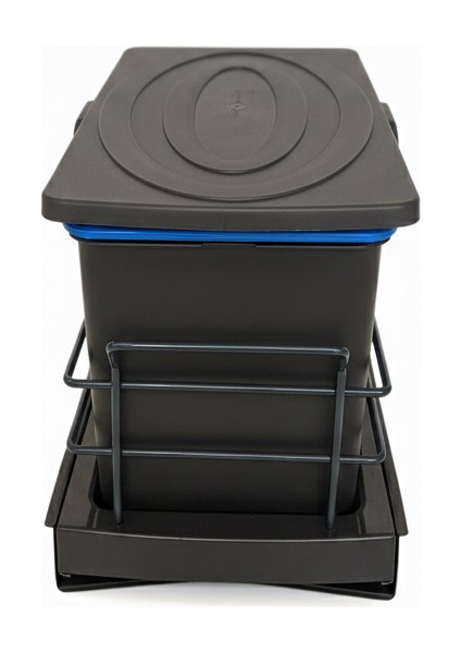 16 Lt. Raylı Çöp Kovası