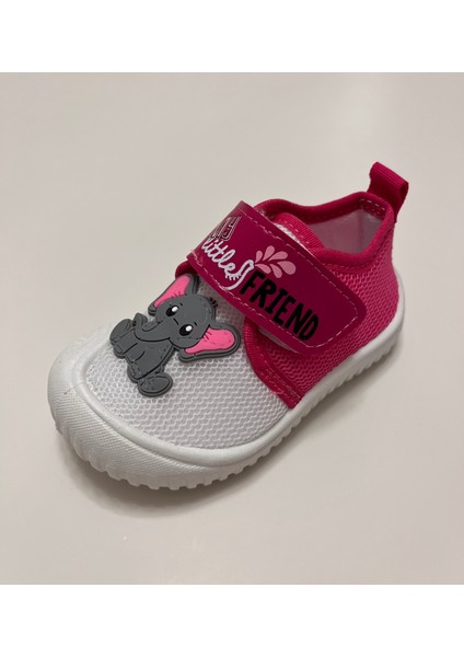 Kız Bebek Keten,hafif ,yumuşak ve Kaymaz Taban Panduf Ev Kreş Ayakkabısı modelleri