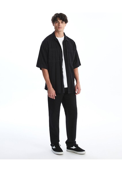 Yeni Sezon Baggy Fit Erkek Jean Pantolon