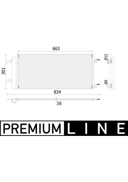 Mtxdpn Klima Radyatörü Kondansatörü Opel Astra K 15-22