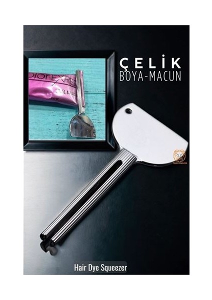 Kuaför Tüp Sıkacağı Saç Boya Macun Krem