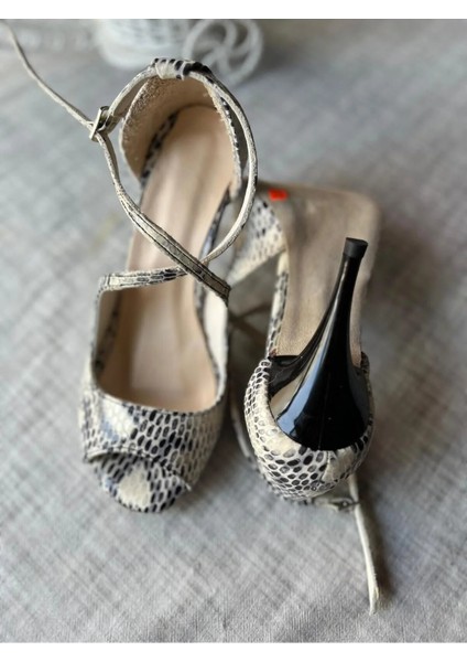 Tango Dans Ayakkabısı Arkası Kapalı Yandan Çift Bağlı 8,5 cm (13 Pont ) fiyatları