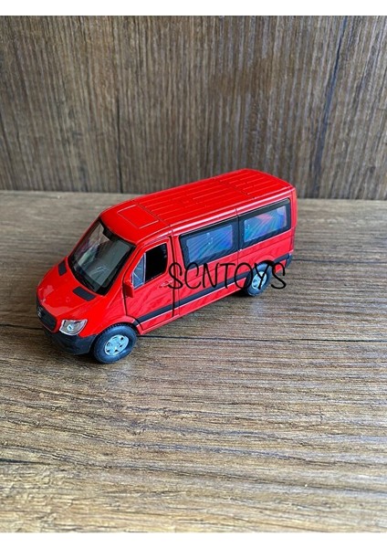Kırmızı Mercedes Sprinter Model Araba Mercedes Araba Oyuncak Mercedes Sprinter Okul Taşıtı