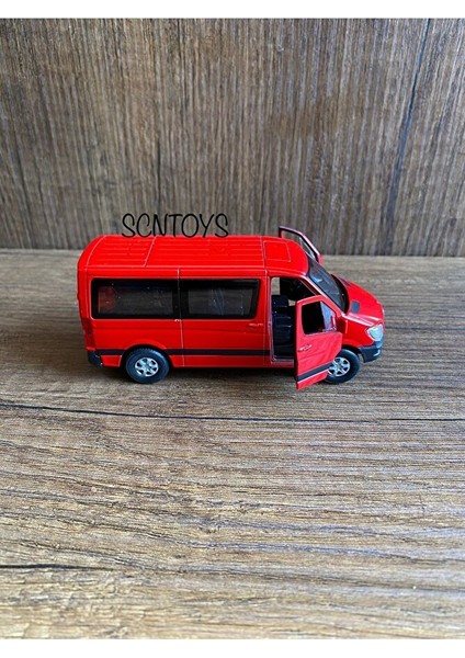 Kırmızı Mercedes Sprinter Model Araba Mercedes Araba Oyuncak Mercedes Sprinter Okul Taşıtı indirimleri