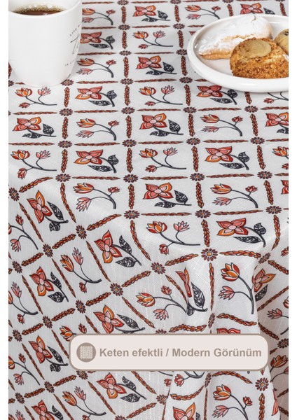 Terra Masa Örtüsü Digital Baskılı (160X220 Cm) Tarçın modelleri