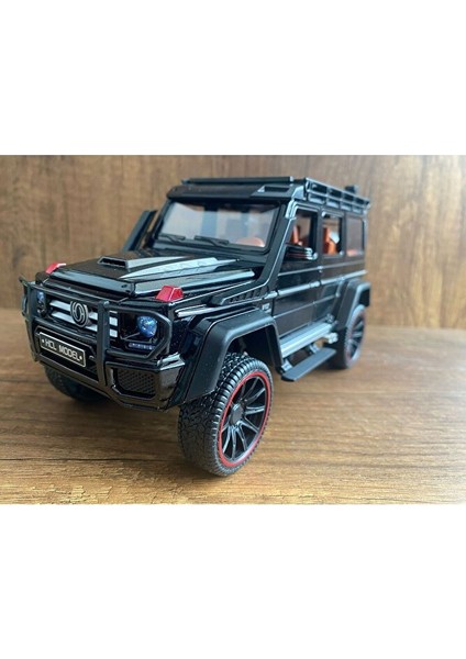 Mercedes G65 Jip Oyuncak Diecast Mercedes Araba Mercedes G65 Siyah Araba Brabus Rocket