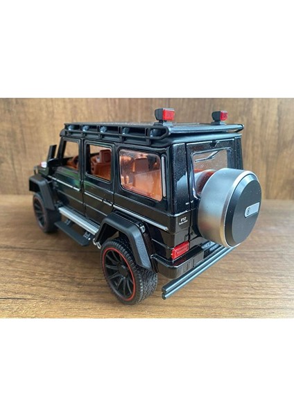 Mercedes G65 Jip Oyuncak Diecast Mercedes Araba Mercedes G65 Siyah Araba Brabus Rocket modelleri