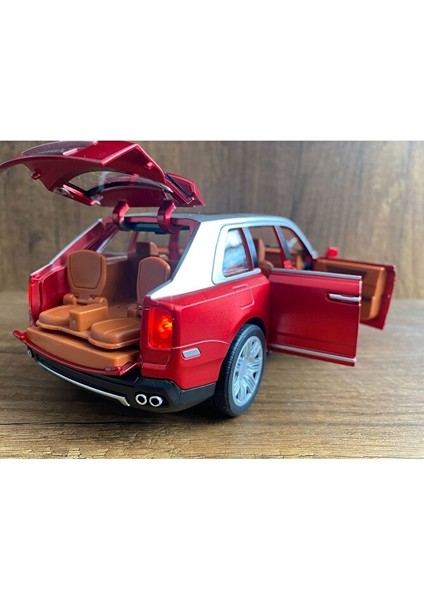 Rolls Royce Cullinan Diecast Araba Koleksiyon Model Rolls Royce Iki Renkli Araba Kapıları Açılır fiyatları