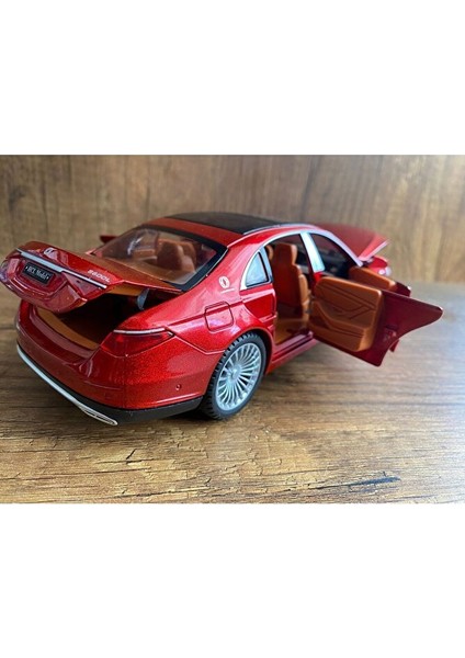 Mercedes S 600 Class Diecast Metal Mercedes Model Araba 6 Kapı Açılır Işıklı Sesli Makam Arabası indirimleri