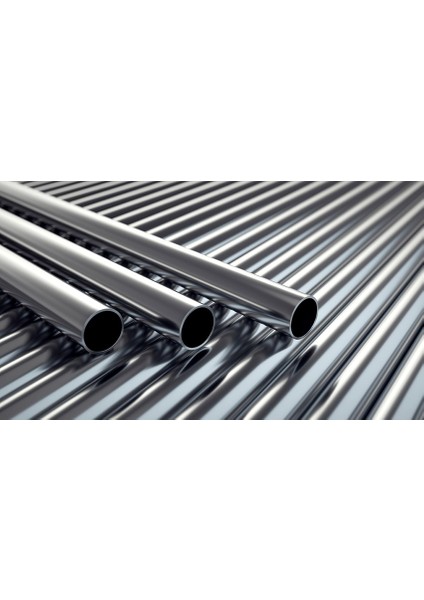 Paslanmaz Dikişli Boru, 304 Kalite Çelik, (1/8'')10 mm Çapında, 'paslanmaz Boru' Φ10X1000MM, Et Kalınlığı 1,5mm