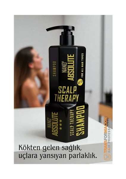 Profesyonel Nano Absolute Saç Derisi Bakım Şampuanı, 1000 ml
