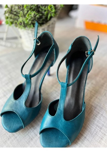 Tango Ayakkabısı Kadın 8,5 cm (13 Pont) T Model Deri Özel Üretim fiyatları