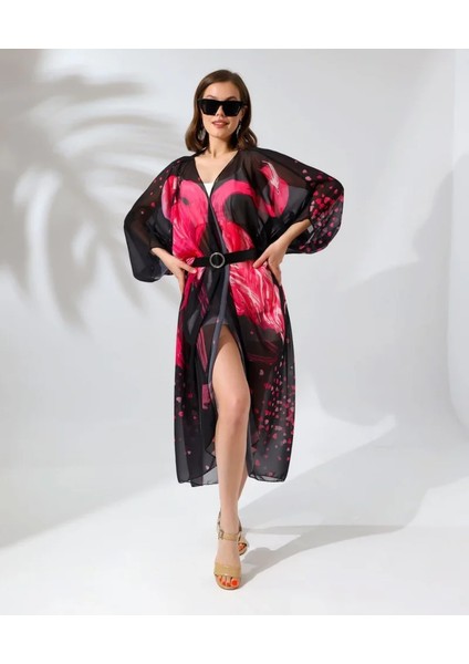 Kadın Rahat Kesim Şifon Kimono fiyatları