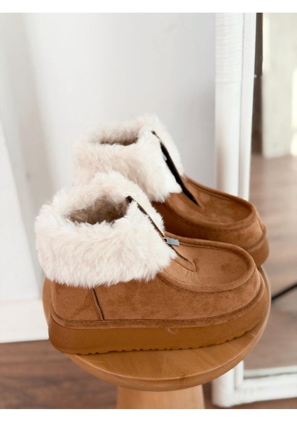 Molira Kadın Içi Tüylü Bot Taba Süet fiyatları