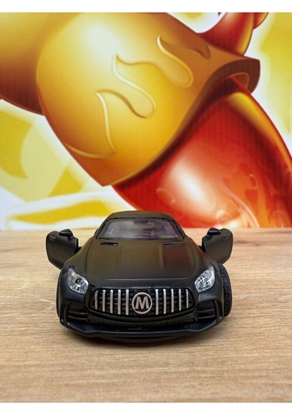Mercedes Amg Gtr Koleksiyon Metal Araba 12CM Lüks Araba Siyah Mercedes Amg Gtr Diecast Araba fiyatları
