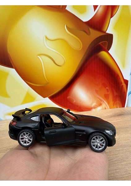 Mercedes Amg Gtr Koleksiyon Metal Araba 12CM Lüks Araba Siyah Mercedes Amg Gtr Diecast Araba indirimleri