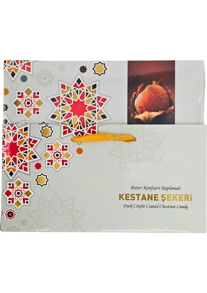 Bitter Konfiseri Kaplamalı Kestane Şekeri 320 gr