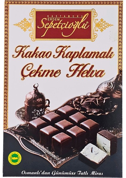 Kakao Kaplamalı Sade Çekme Helva modelleri